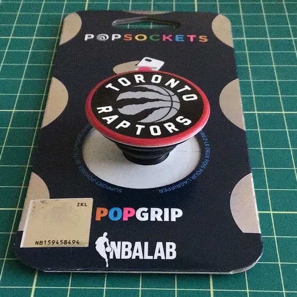 BRAND NEW POPSOCKETS POPGRIP TORONTO RAPTORS - Picture 3 of 3